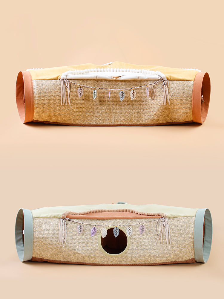 Pet Net Litter Roll Drilling Hole Interactive Toy Supplies
