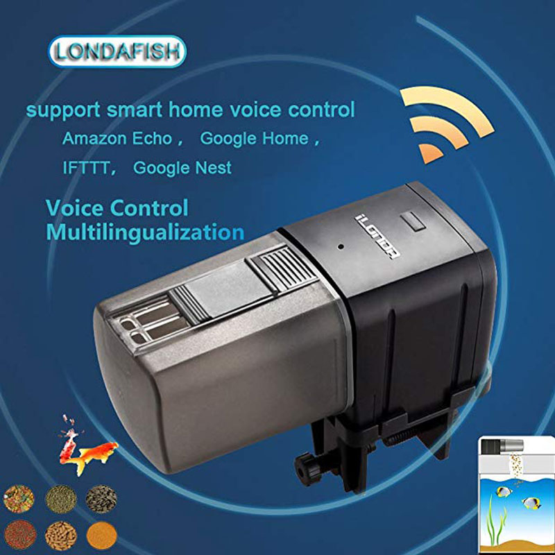 Smart WiFi Remote Automatic Aquarium Fish Feeder System