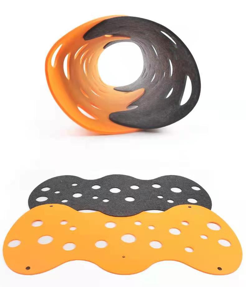 Pet Removable Felt Tunnel Interactive Play Toy