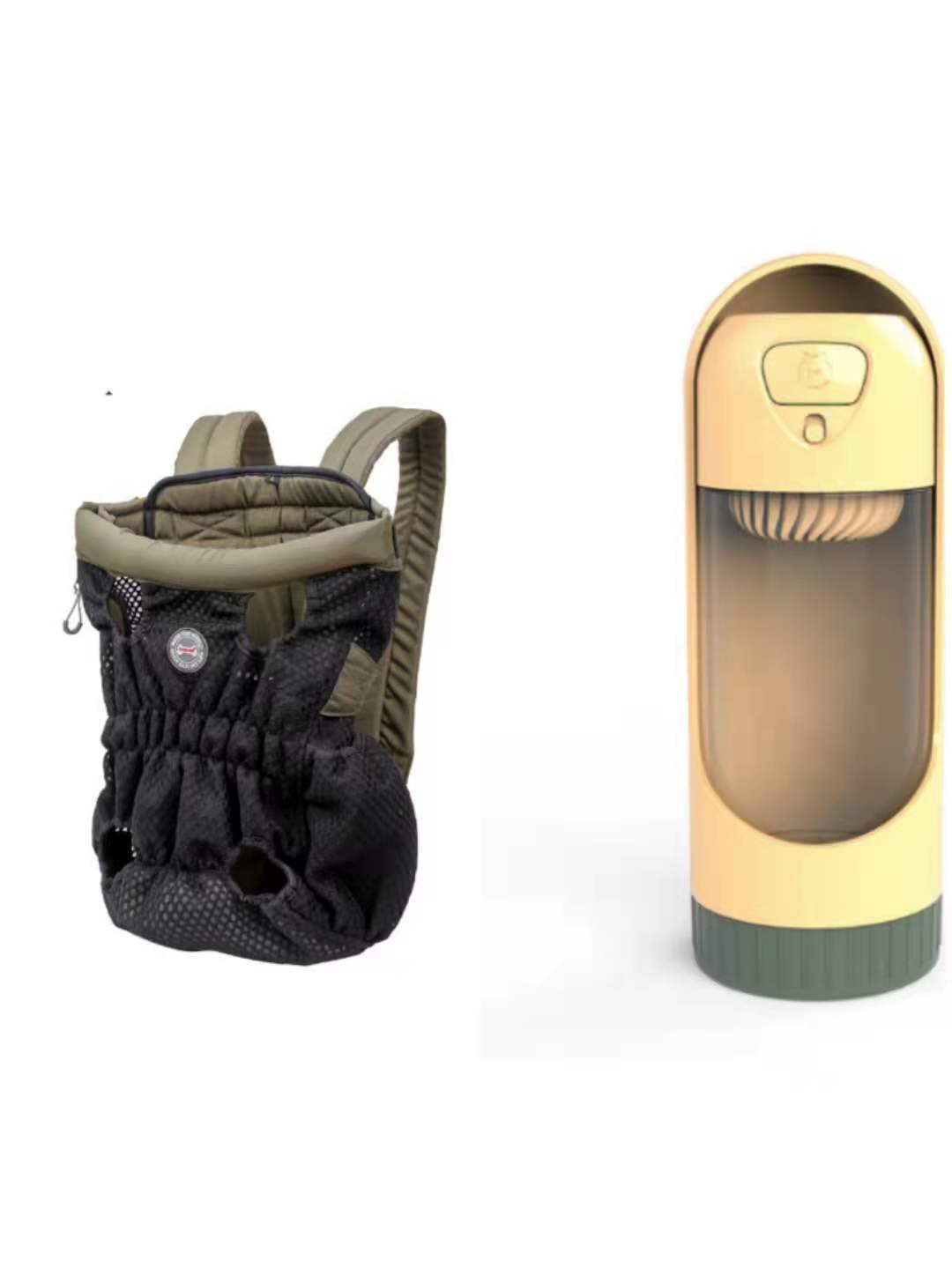 Pet Carrier Backpack Mesh Breathable Outdoor Travel Bag