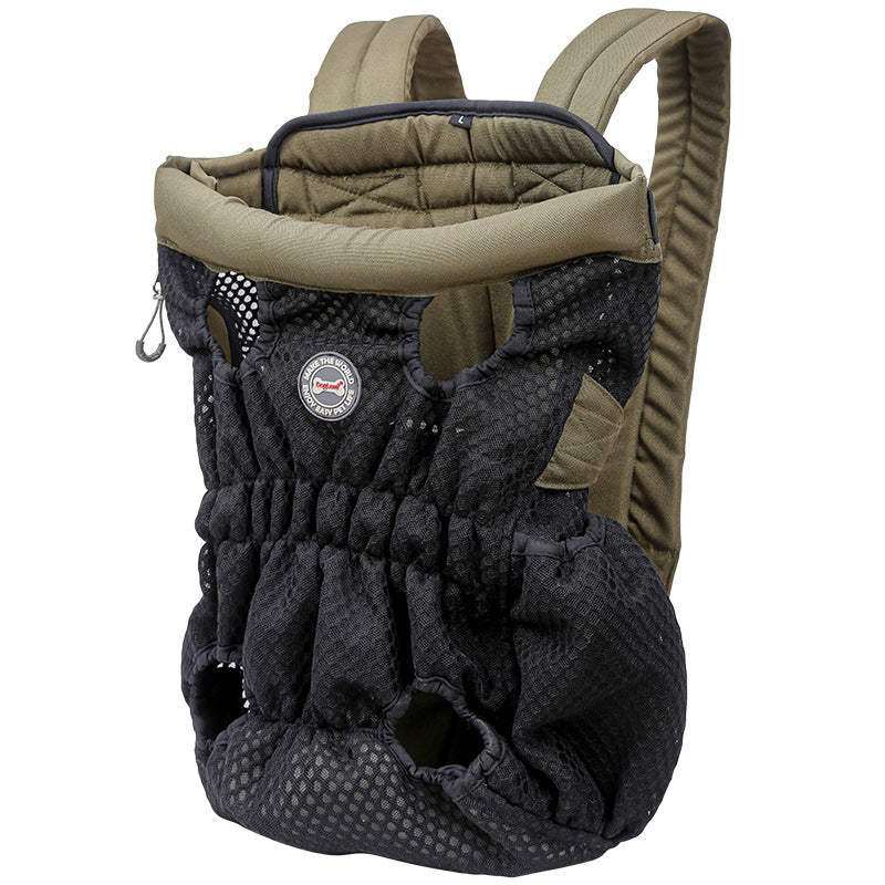 Pet Carrier Backpack Mesh Breathable Outdoor Travel Bag