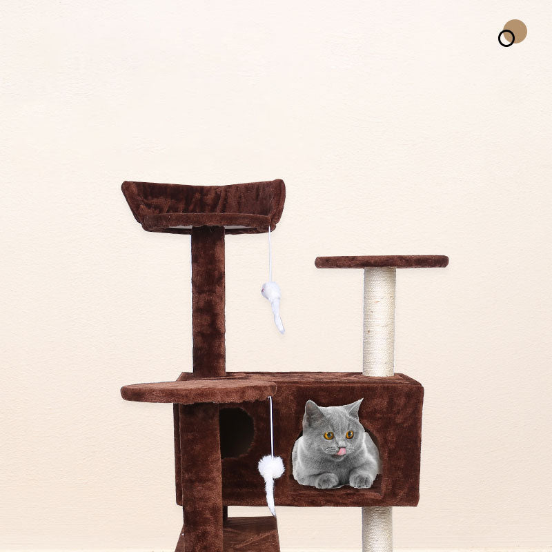 Pet Luxury Villa Climbing Frame Interactive Toy