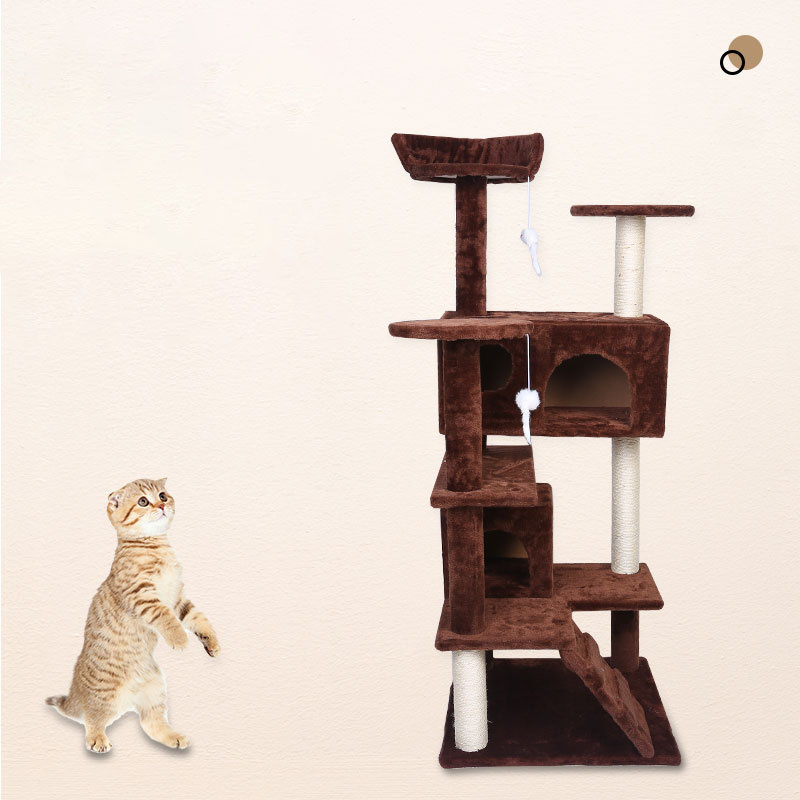 Pet Luxury Villa Climbing Frame Interactive Toy