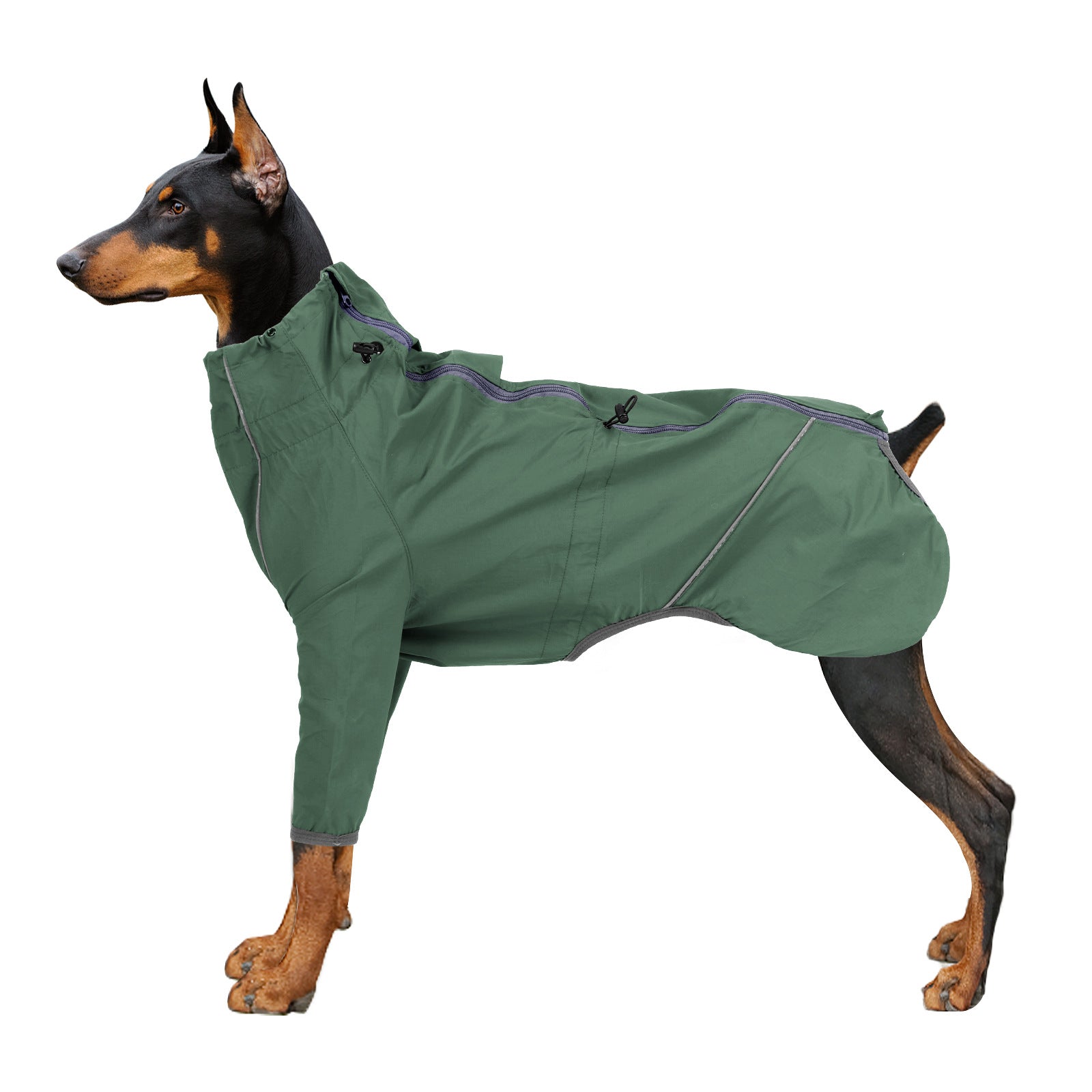 Pet Reflective Traction Hole Outdoor Safety Clothing
