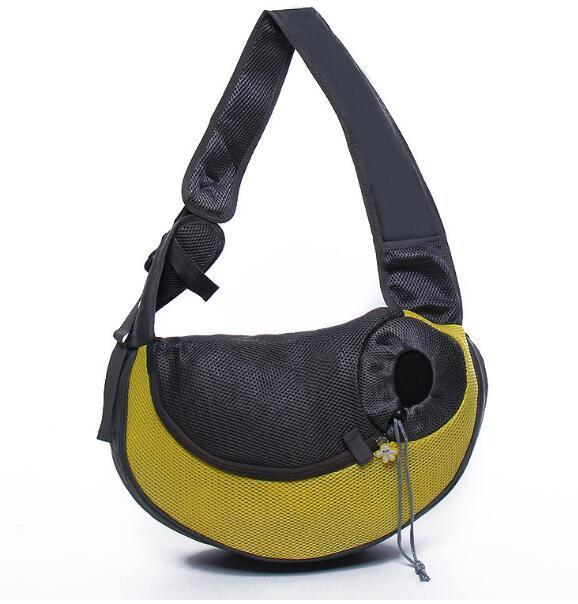 Pet Carrier Mesh Oxford Outdoor Travel Shoulder Sling Tote Breathable Comfort Bag