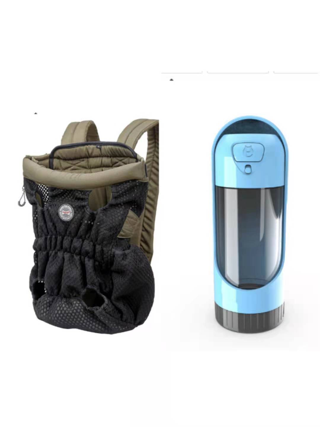 Pet Carrier Backpack Mesh Breathable Outdoor Travel Bag