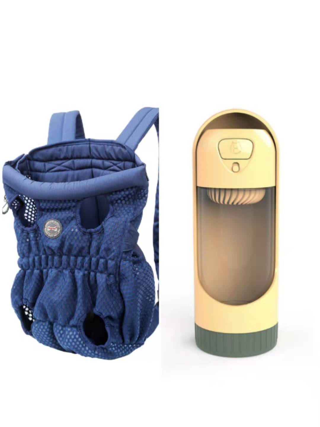 Pet Carrier Backpack Mesh Breathable Outdoor Travel Bag