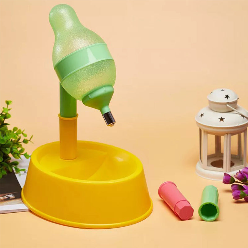 Pet Automatic Adjustable Height Water Dispenser Fountain Bowl