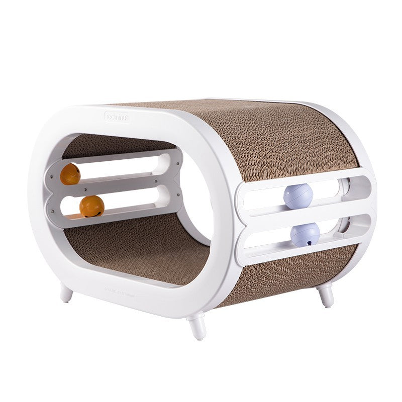 Pet Scratch Board Nest Villa Chamfer Interactive Toy
