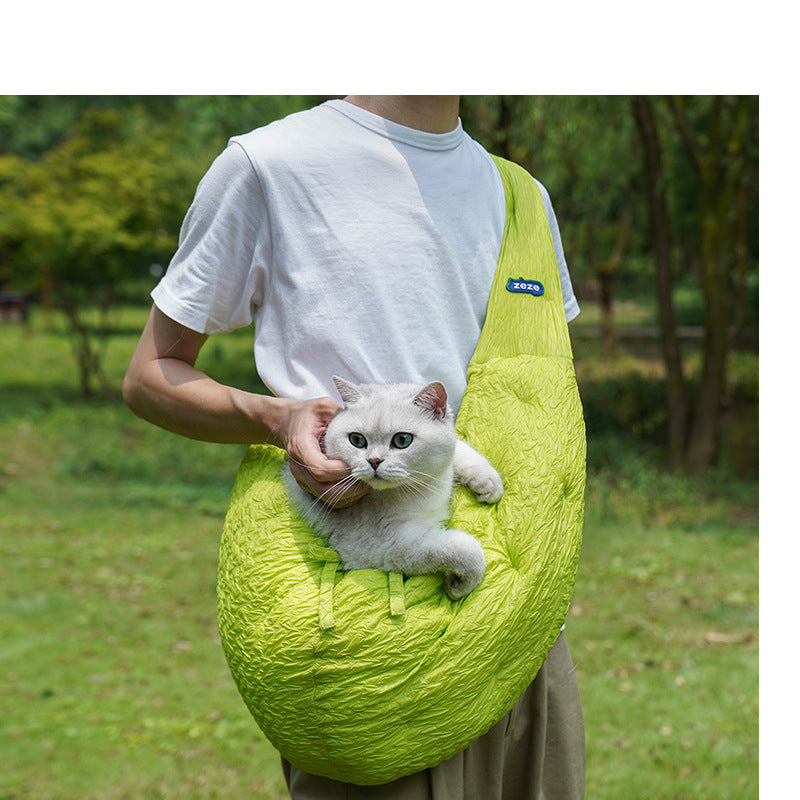 Small Pet Carrier Shoulder Diagonal Warm Travel Bag