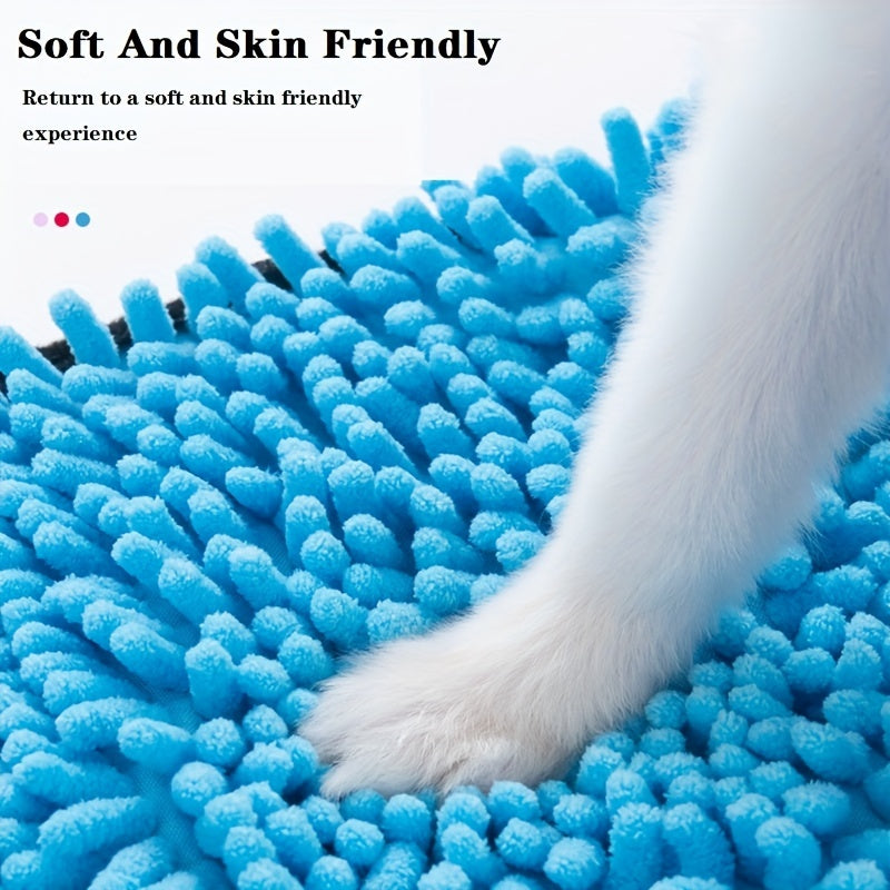 Absorbent Microfiber Quick Drying Machine Washable Hand Pocket Pet Towel