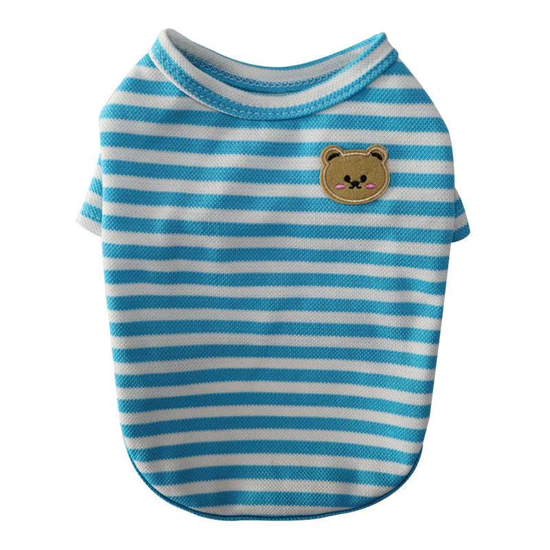 Pet Summer Breathable T-Shirt Clothing Apparel