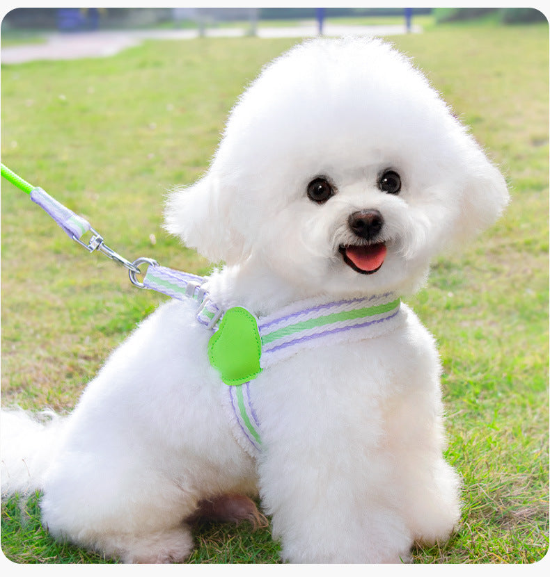 Pet Chest Vest Breathable Summer Walking Leash