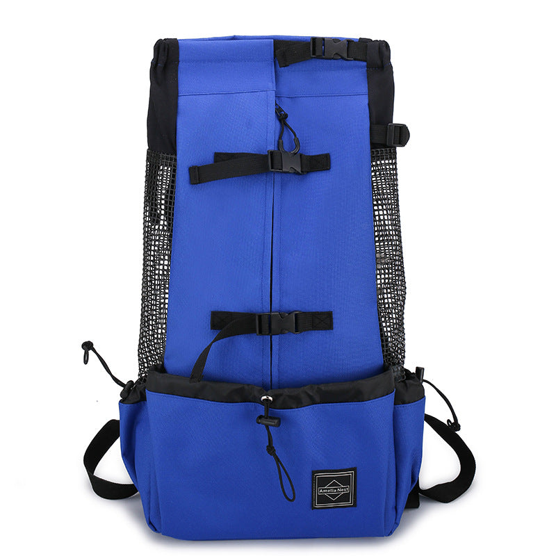 Pet Carrier Backpack Double Shoulder Outdoor Travel Bag