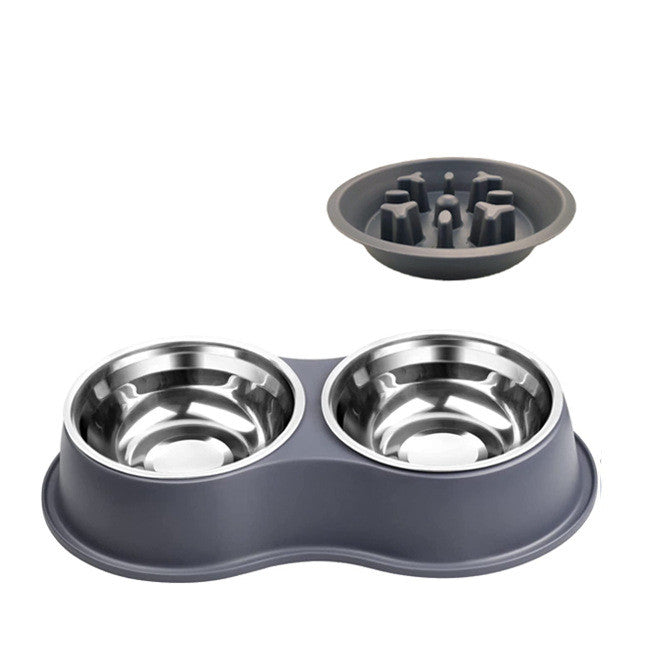 Pet Slow Feeding Bowl Removable Anti Choke Feeding Dish
