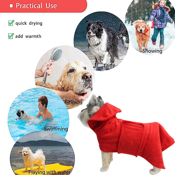 Pet Super Absorbent Quick Dry Fiber Bath Towel