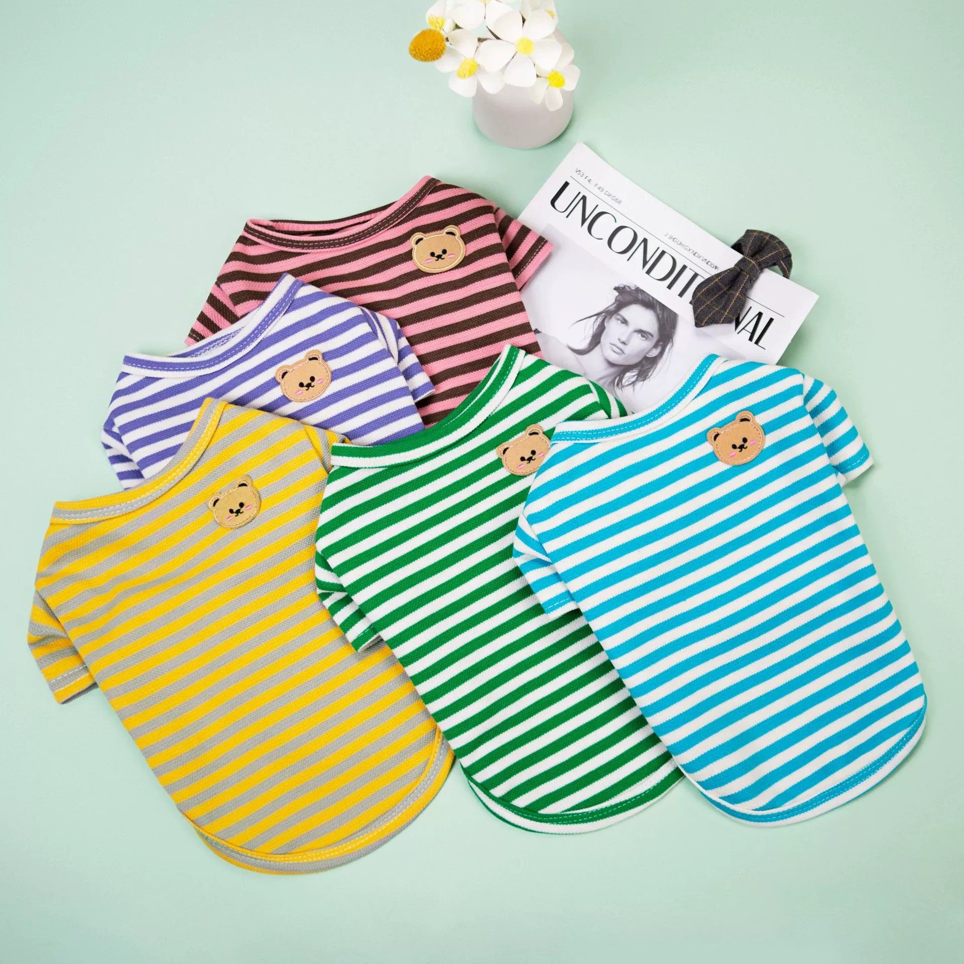 Pet Summer Breathable T-Shirt Clothing Apparel
