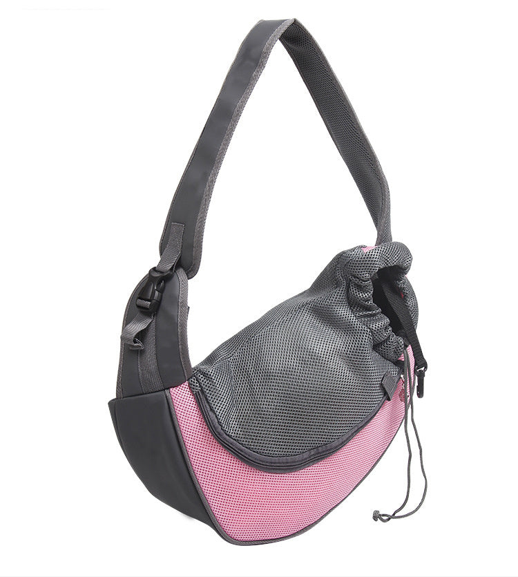 Pet Carrier Mesh Oxford Outdoor Travel Shoulder Sling Tote Breathable Comfort Bag