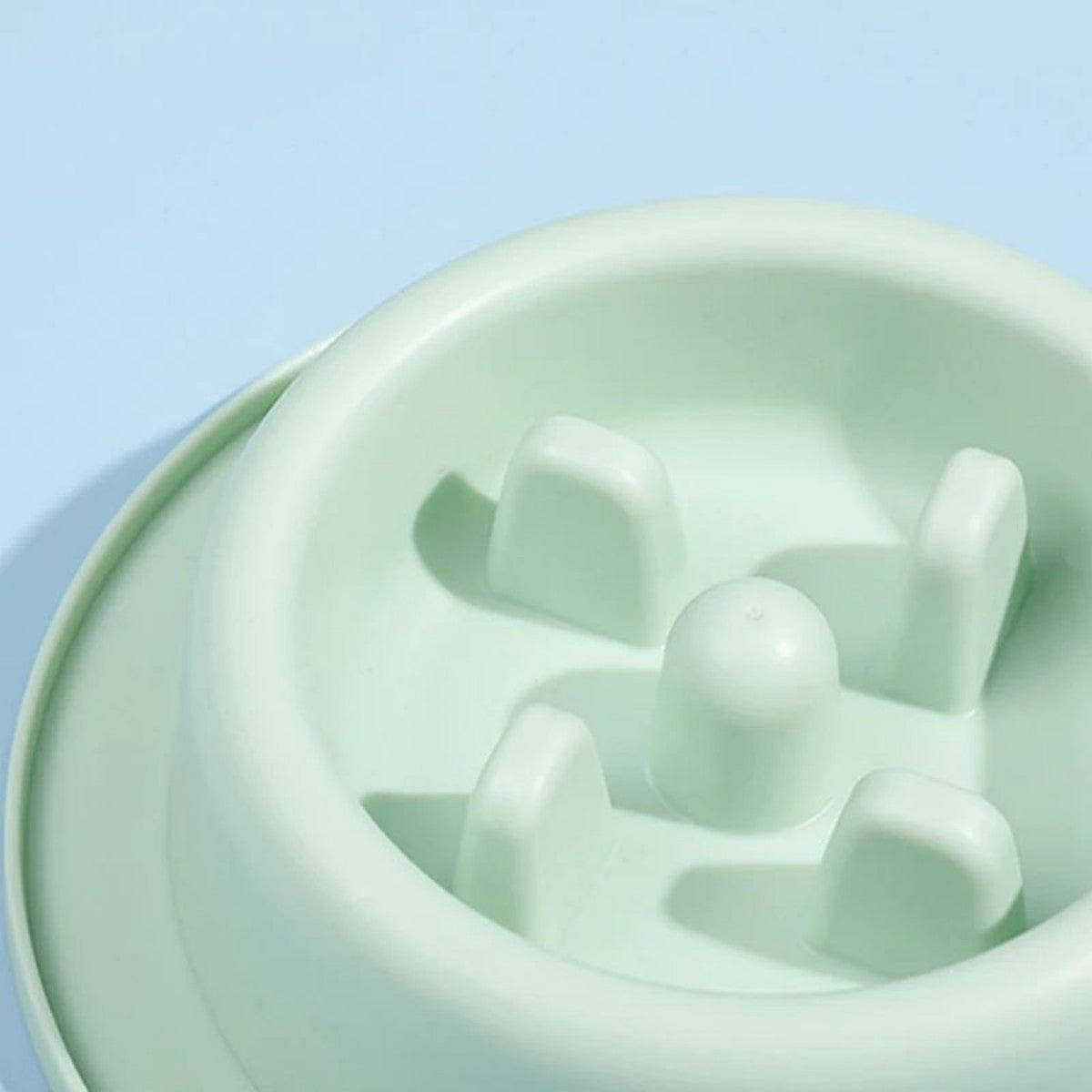 Pet Slow Eating Anti Choking Interactive Feeding Bowl Plate