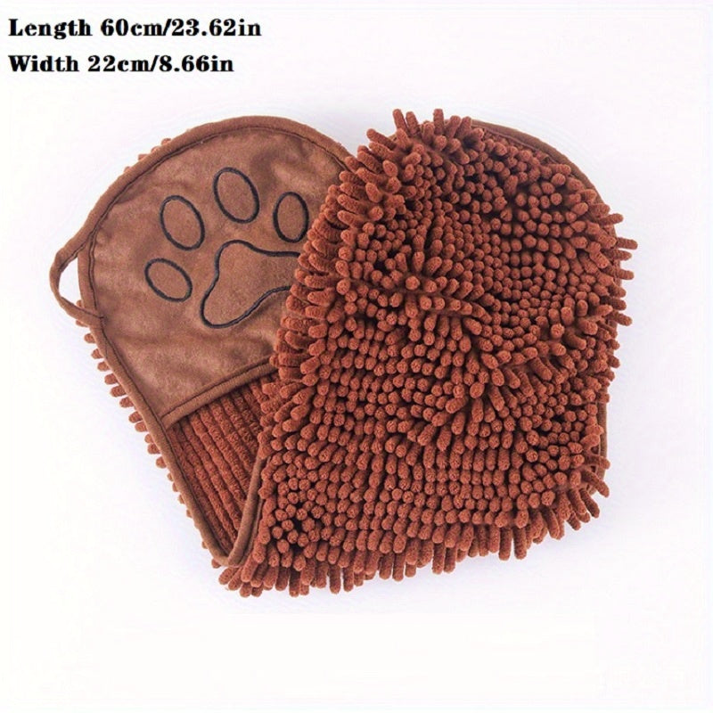 Absorbent Microfiber Quick Drying Machine Washable Hand Pocket Pet Towel