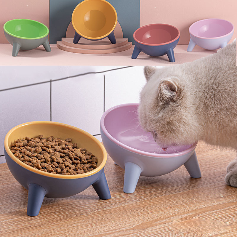Pet Nordic Stand Feeding Food Bowl Set Accessories