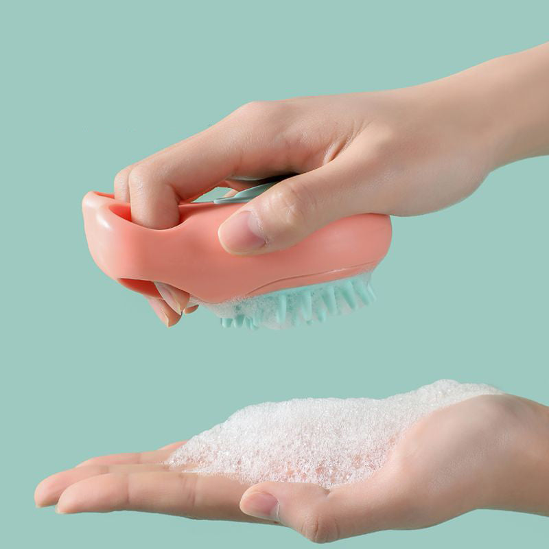 Pet Claw Bath Massage Cleaning Brush Comb Tool