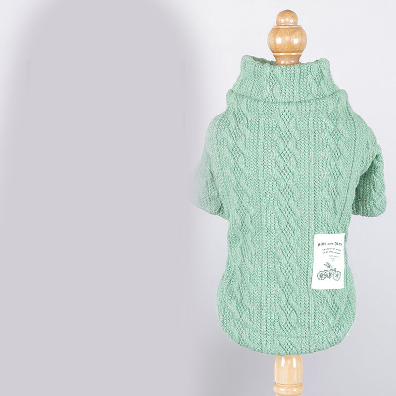 Pet Warm Knitted Winter Sweater Clothing Apparel Cozy
