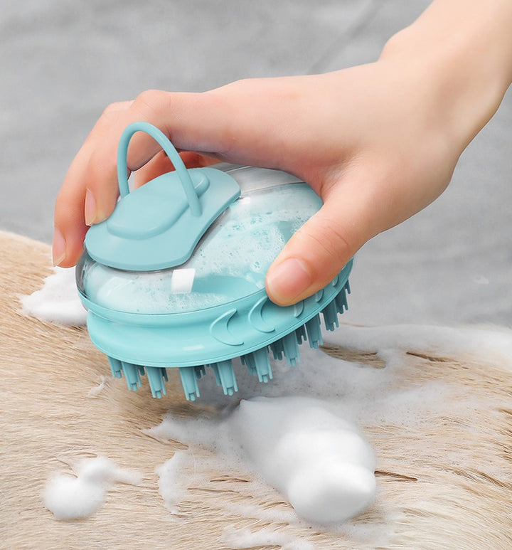Pet Bath Rub Massage Grooming Brush