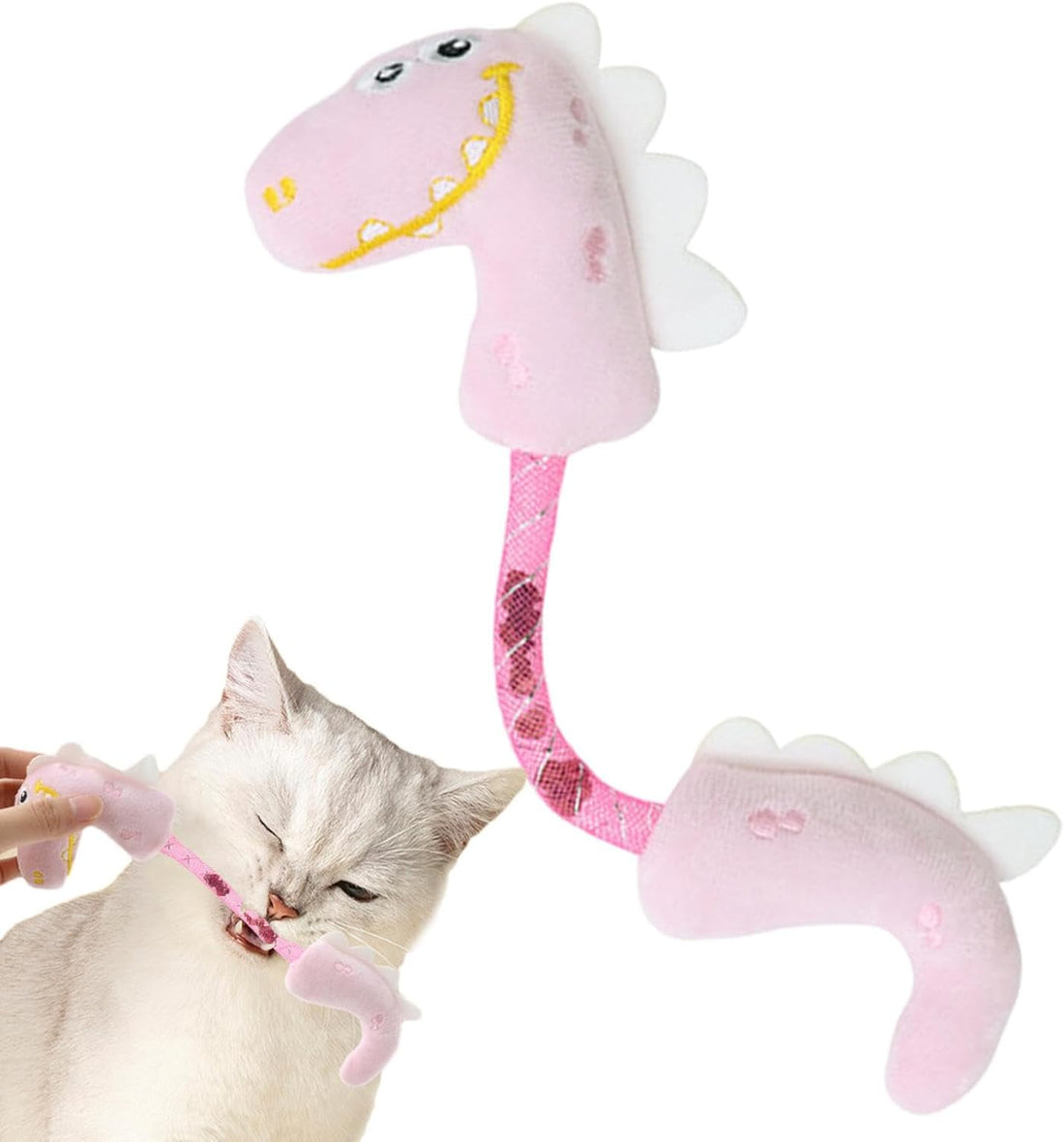 Pet Chew Rope Teeth Cleaning Interactive Kicker Spring Toy
