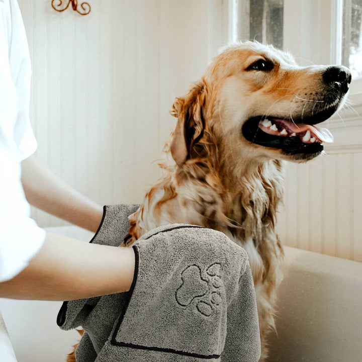 Pet Super Absorbent Large Bathrobe Towel