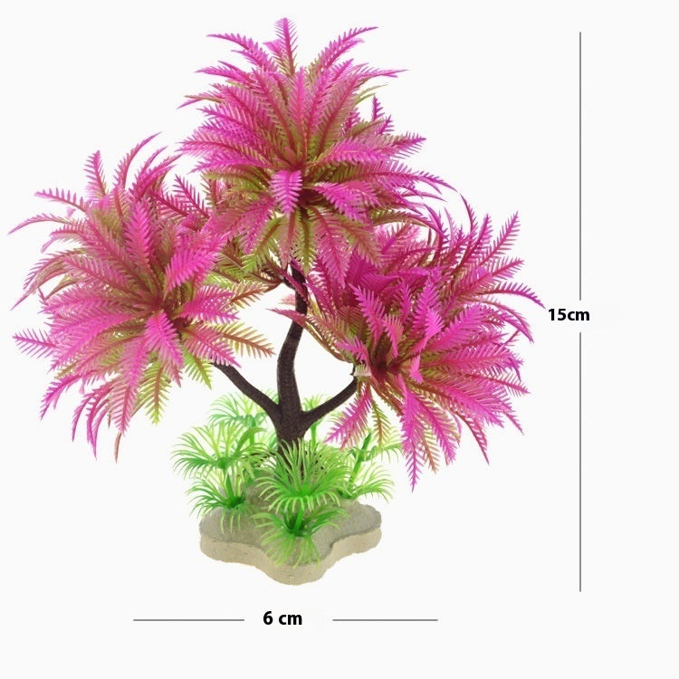 Artificial Aquarium Plant Water Grass Tree Decoration