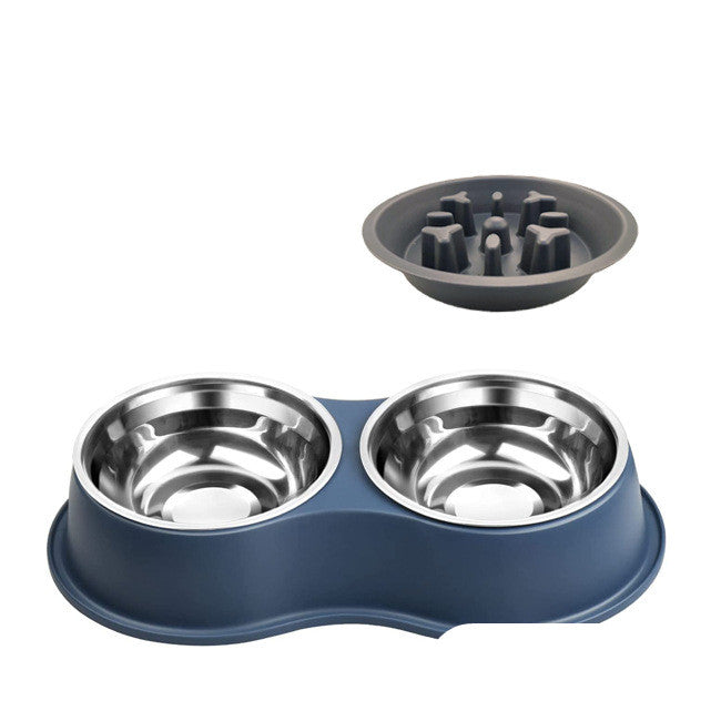 Pet Slow Feeding Bowl Removable Anti Choke Feeding Dish
