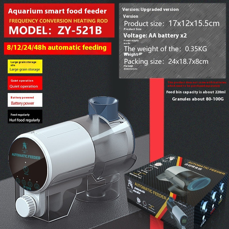 Fish Tank Automatic Timer Particle Feeder Standard Dispenser
