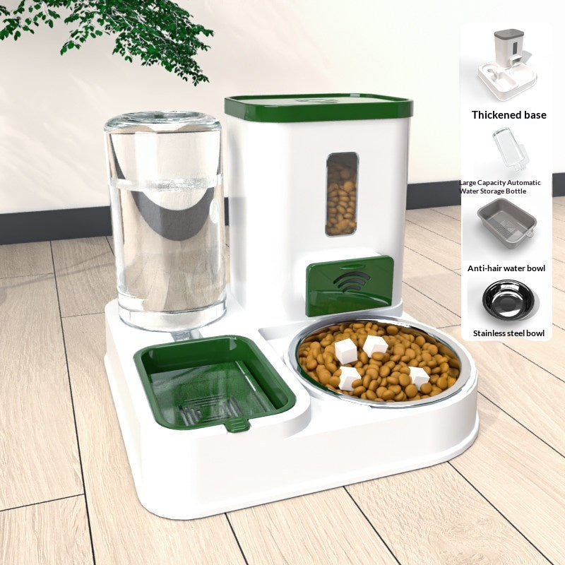 Pet Feeding And Drinking Station Bowl Set Elevated Organizer