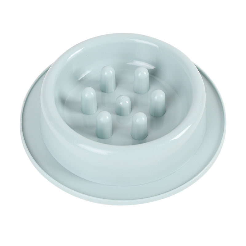 Pet Slow Eating Anti Choking Interactive Feeding Bowl Plate