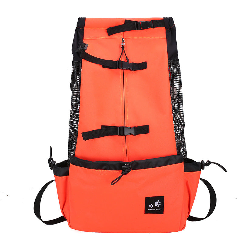 Pet Carrier Backpack Double Shoulder Outdoor Travel Bag