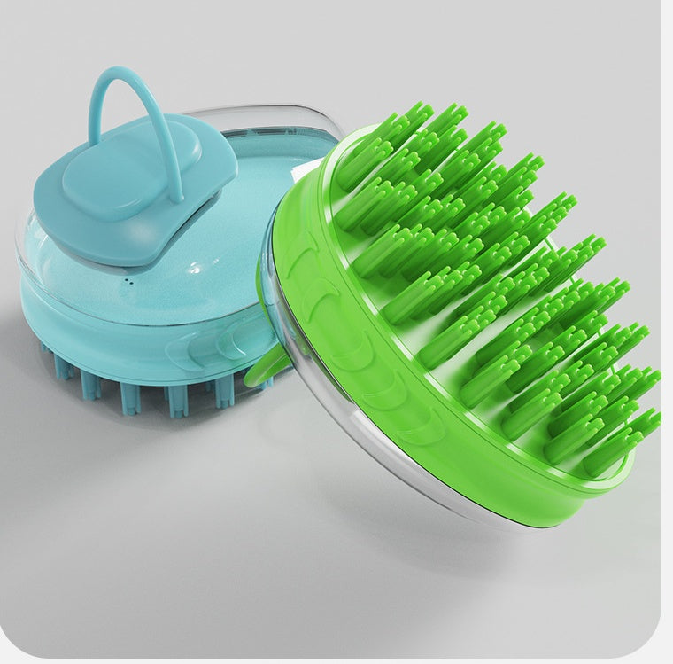 Pet Bath Rub Massage Grooming Brush