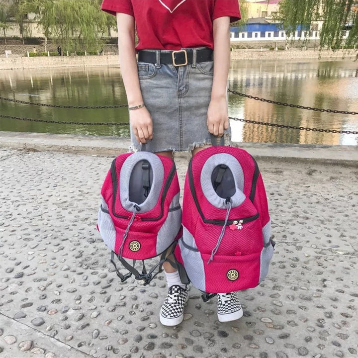 Portable Outdoor Travel Pet Carrier Backpack Bag