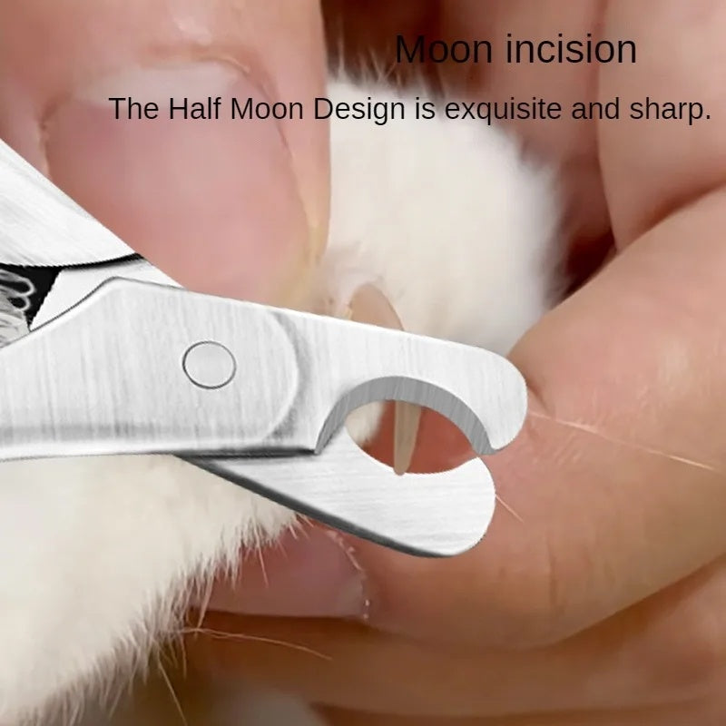 Professional Pet Nail Clipper Safety Stainless Grooming Tool