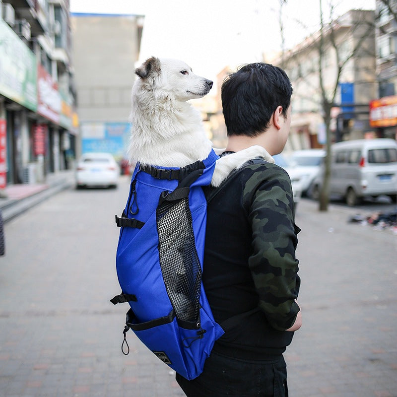 Pet Carrier Backpack Double Shoulder Outdoor Travel Bag