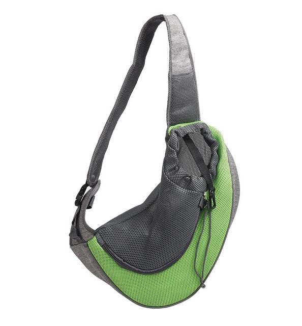 Pet Carrier Mesh Oxford Outdoor Travel Shoulder Sling Tote Breathable Comfort Bag