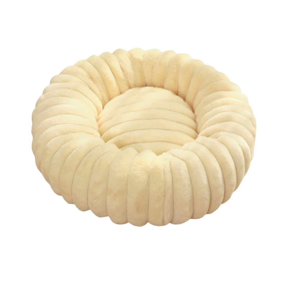 Pet High Weight Plush Round Warm Winter Nest Bed