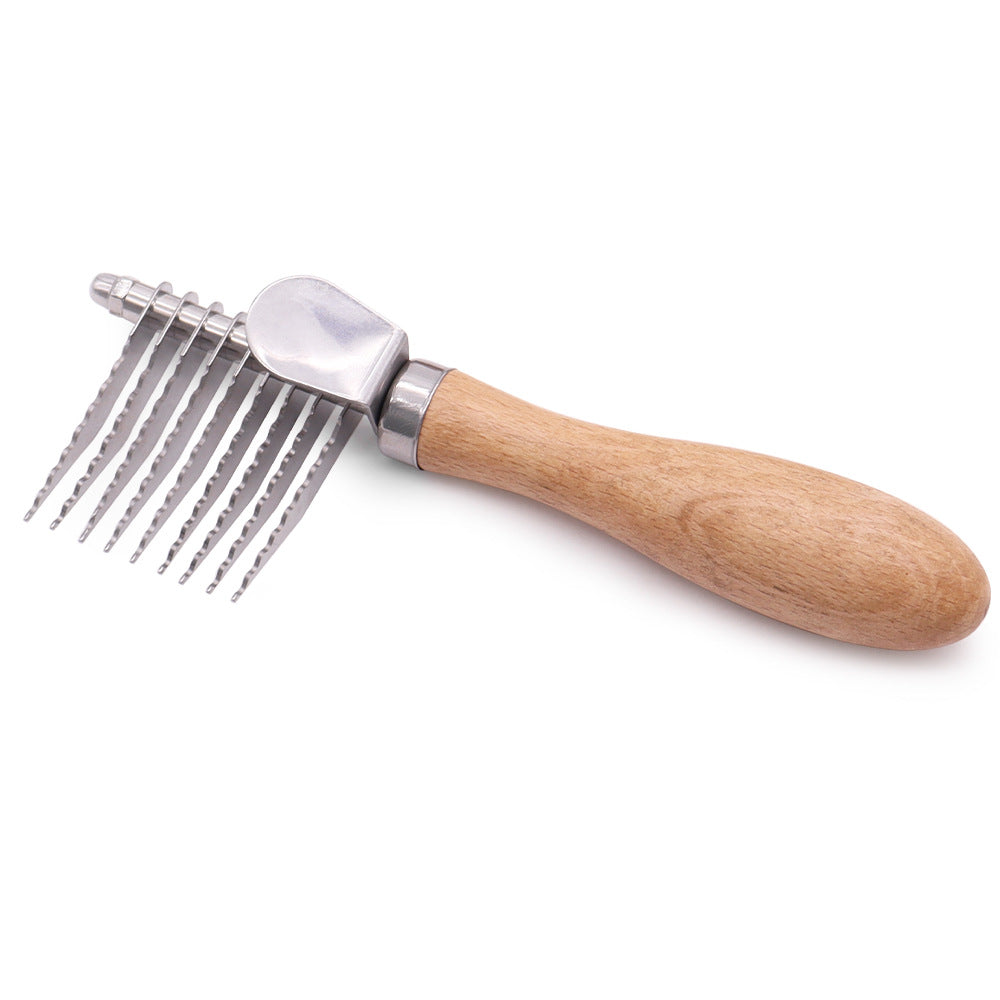 Pet Grooming Brush Knot And Loose Fur Removal Tool