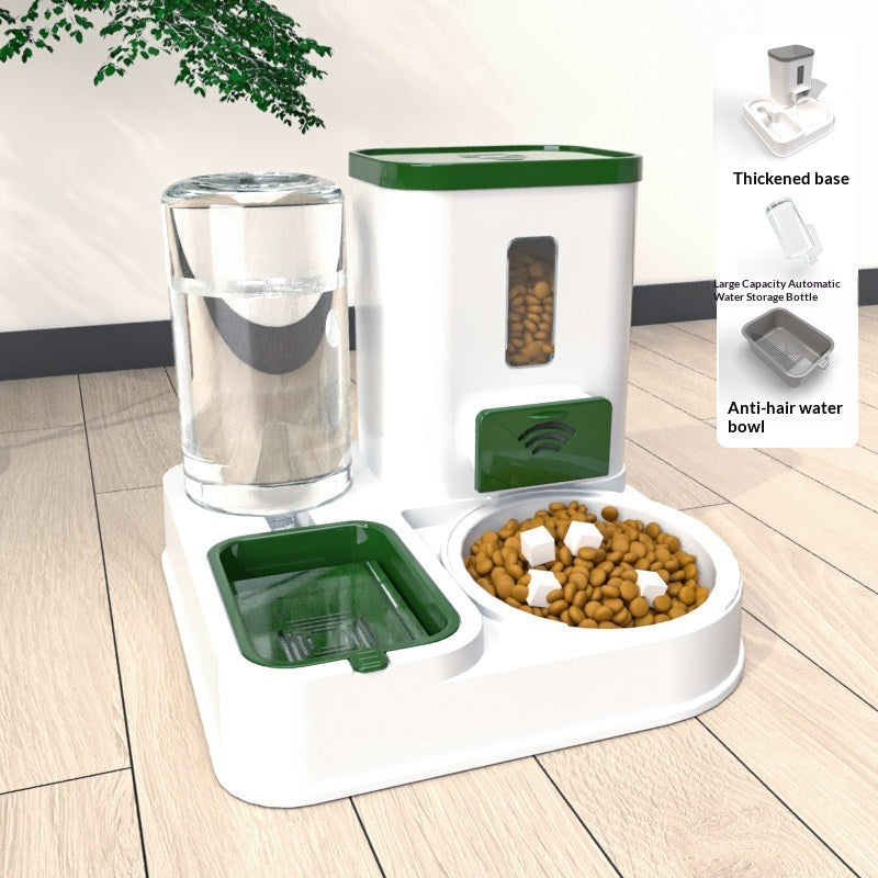 Pet Feeding And Drinking Station Bowl Set Elevated Organizer