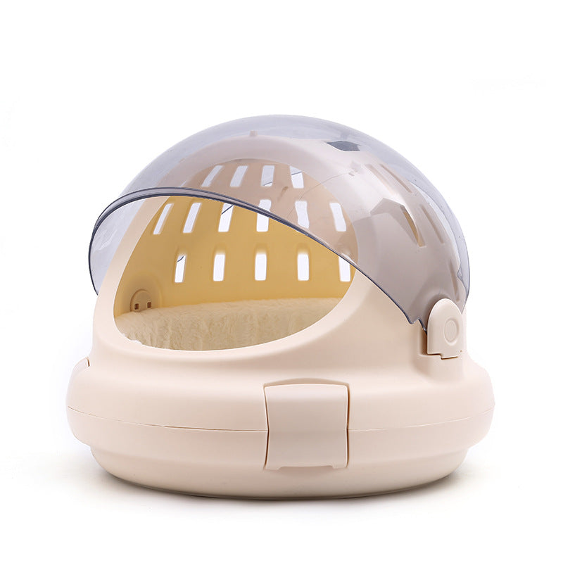 Pet Space Capsule Carrier Panoramic View With Cushion Travel Bag
