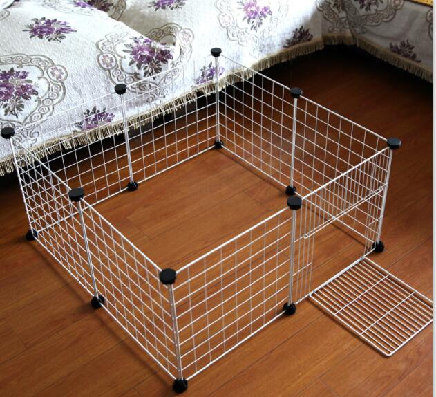 Splicing Teddy Rabbit Cage Isolation Door System