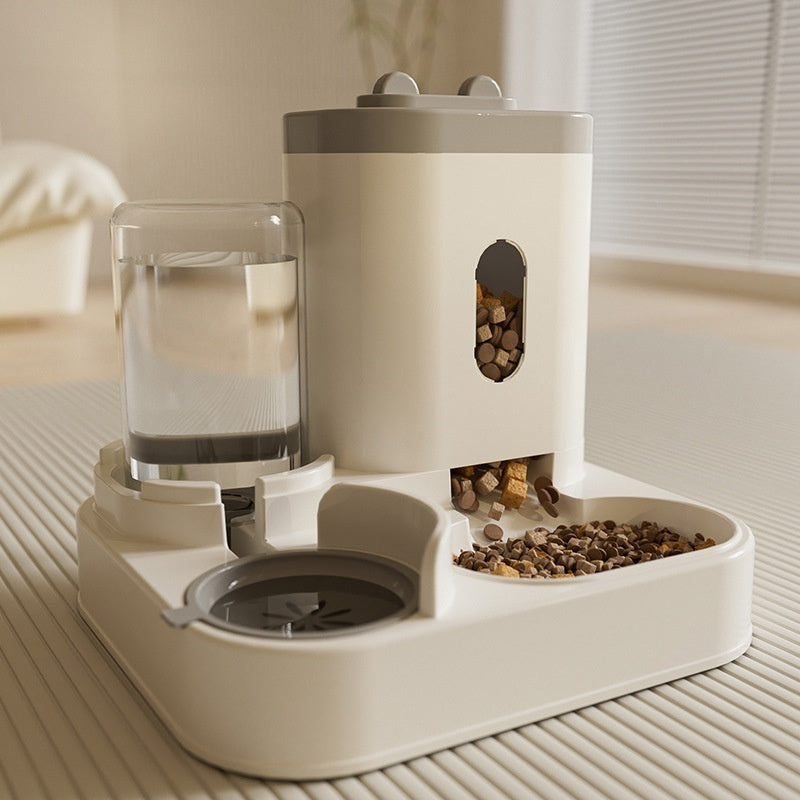 Pet Automatic Feeding Water Dispenser Bowl