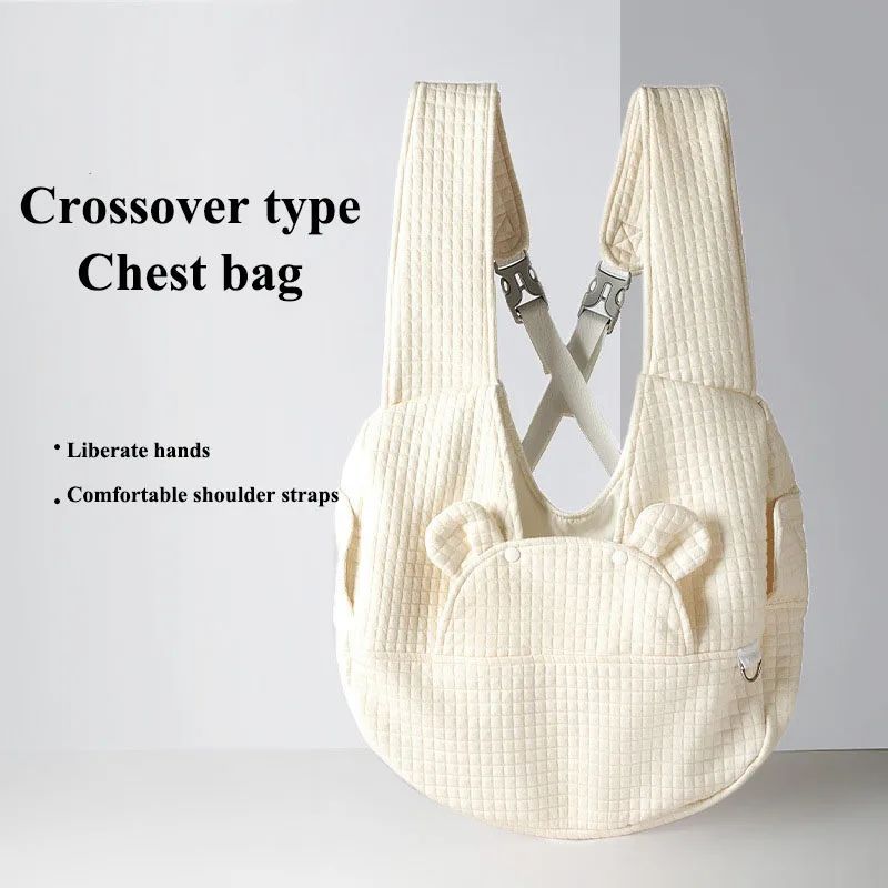 Pet Backpack Carrier Breathable Cross Design Travel Bag