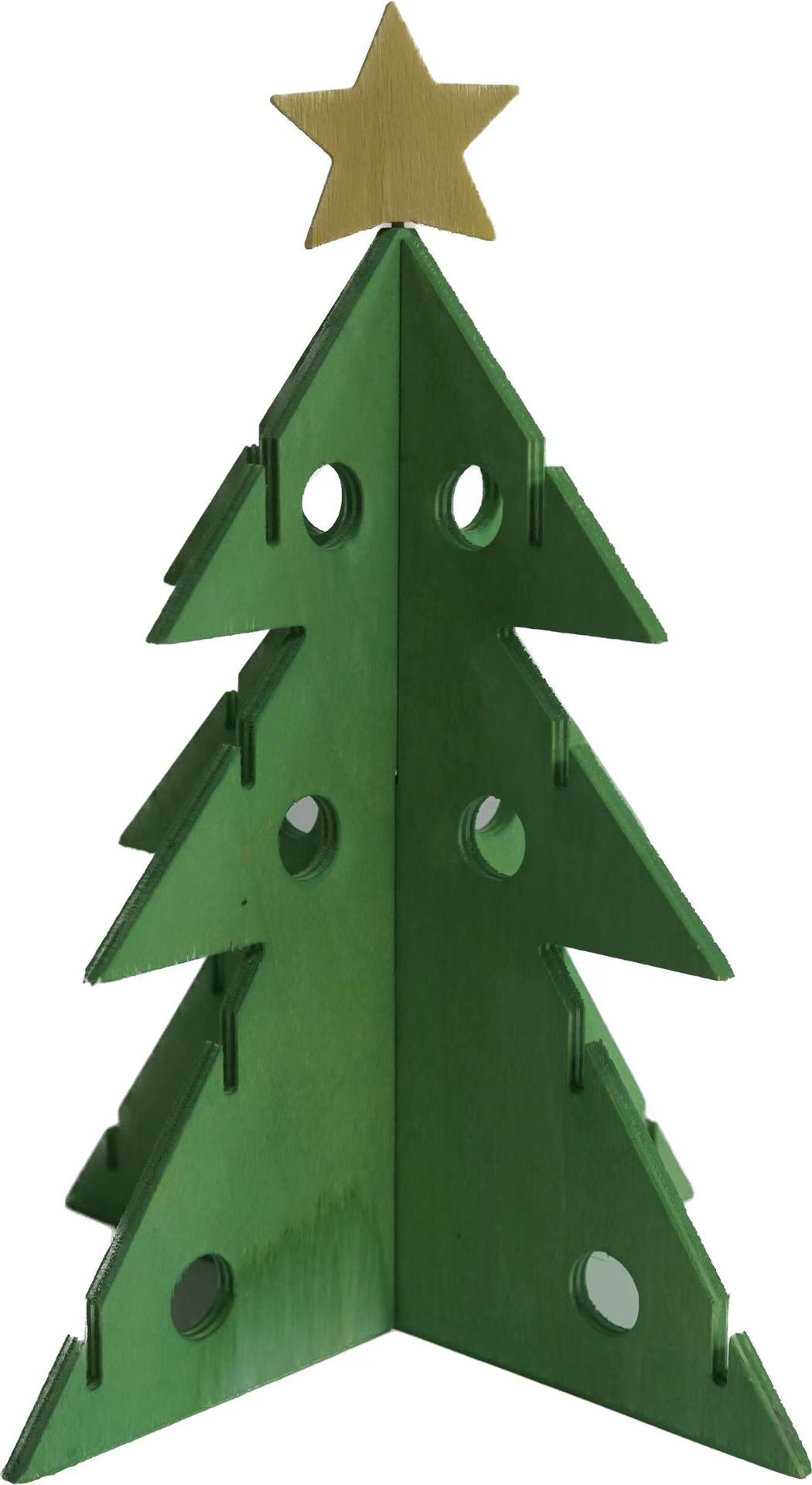 Christmas Rabbit Feeder Wooden Guinea Pig Hamster Vegetable Rack Toy