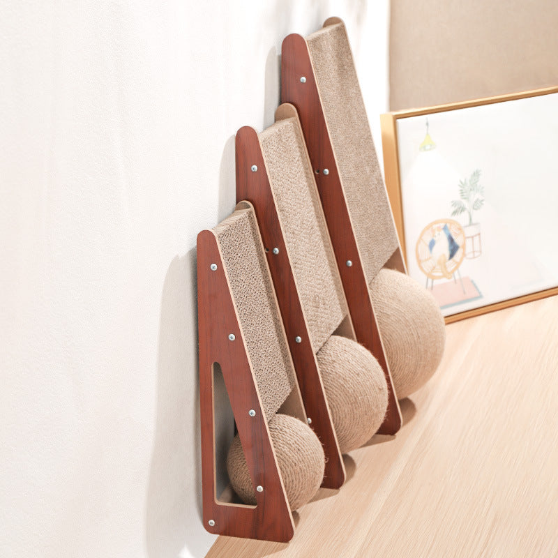 Pet Corrugated Paper Scratching Board Interactive Toy